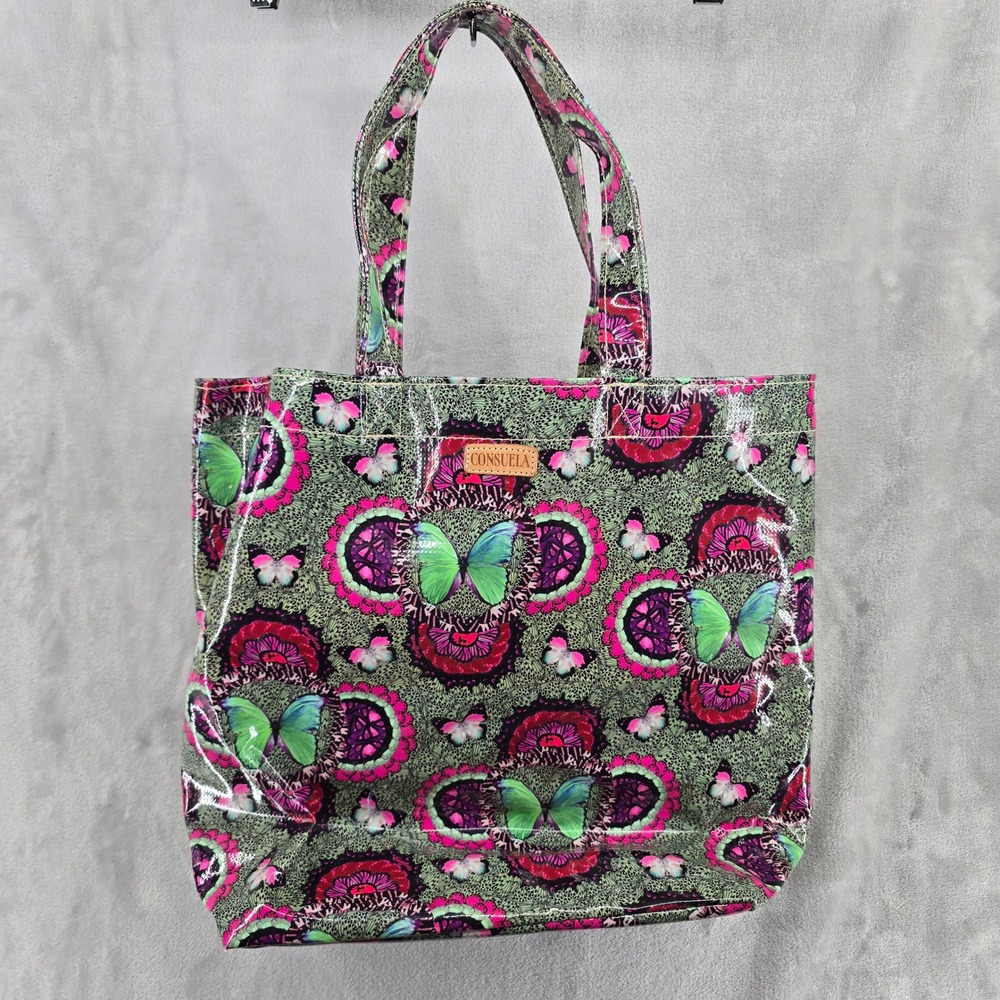 Consuela Tote Bag Butterfly Floral Print Shopper‎ Handbag tote